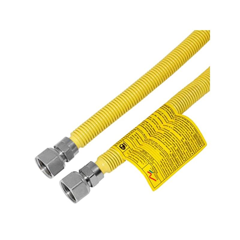 Подводка газ. рез. Питер 1/2 г/г 1,5 м.