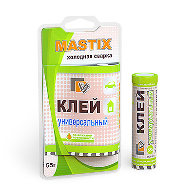 Клей холодная сварка Mastix универсальный 55гр.