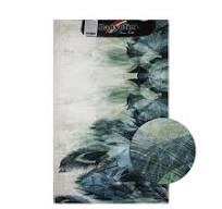 Коврик д/ванны САНАКС дизайн. синие перья 55*90