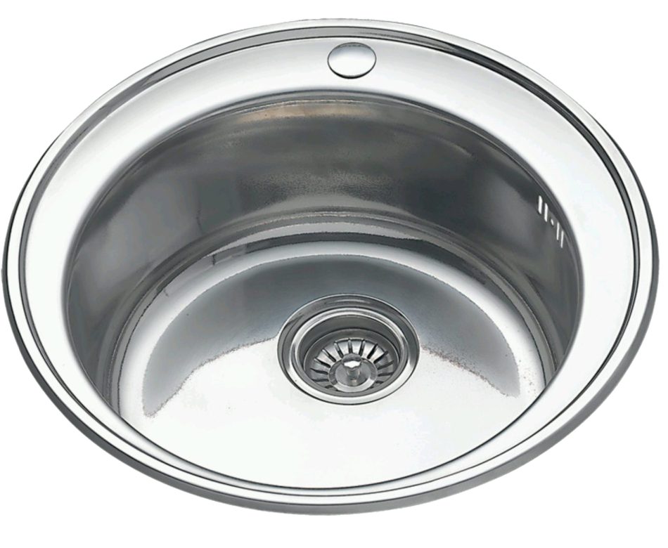 Мойка MIXLINE 51 0,6мм  вып.3 1/2 с сифоном