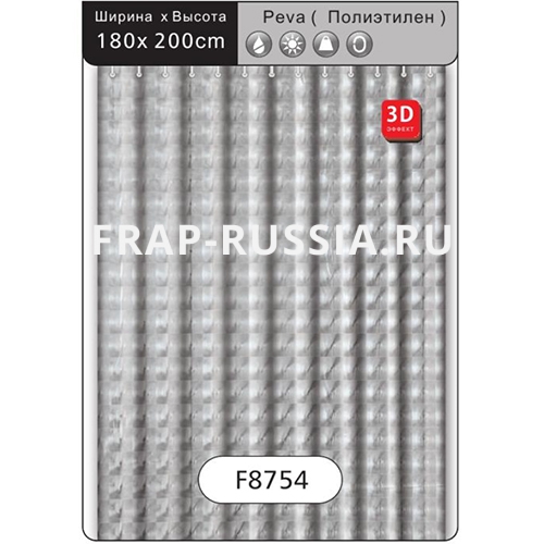 Шторка Frap F8754 3D