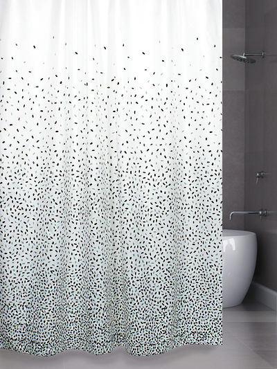 Шторка BATH Confetti  (grey) 180х180